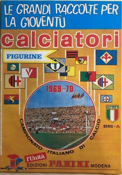 Ristampa album Calciatori Panini Serie A 1969-70