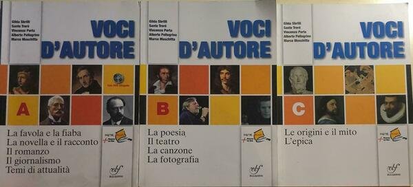 Voci d?autore A+B+C+D di Aa.vv., 2012, Bulgarini