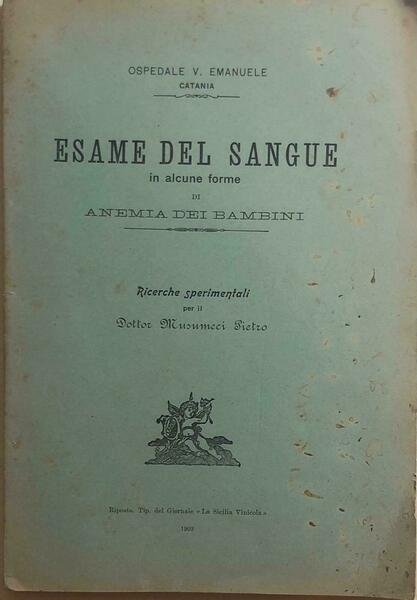 Esame del sangue in alcune forme di anemia dei bambini …