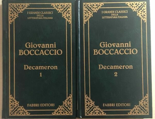 Decameron 1-2 di Giovanni Boccaccio, 1995, Fabbri Editori