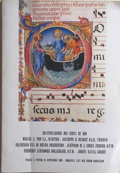 Beatificazione dei servi di Dio Miguel A Pro SJ, martire … | Immagine principale