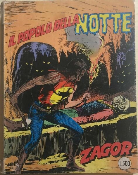 Il popolo della notte - Zagor di Aa.vv., 1981, Daim Press
