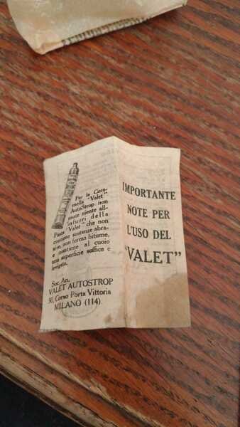 Valet 18 lamette e attrezzatura per rasatura NO rasoio | Immagine principale