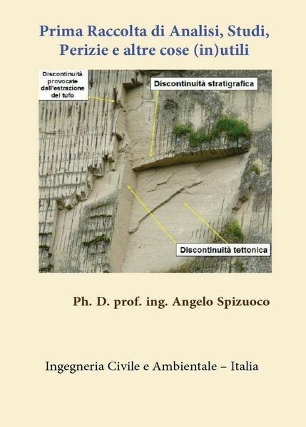 Prima Raccolta di Analisi Studi, Perizie e altre cose (in)utili, …