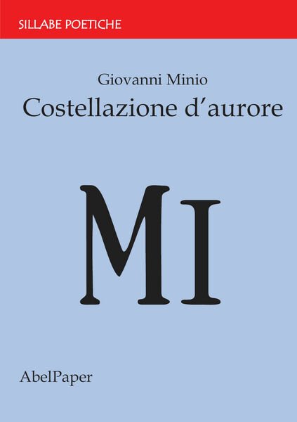 Costellazione d?aurore di Giovanni Minio, 2020, Abelpaper