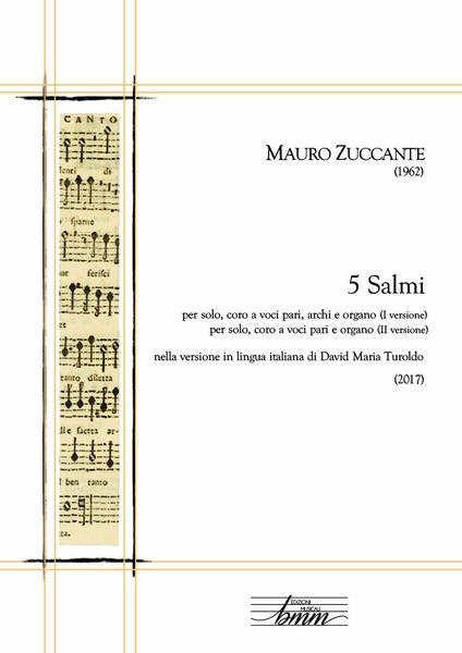 5 salmi di Mauro Zuccante, 2017, Youcanprint