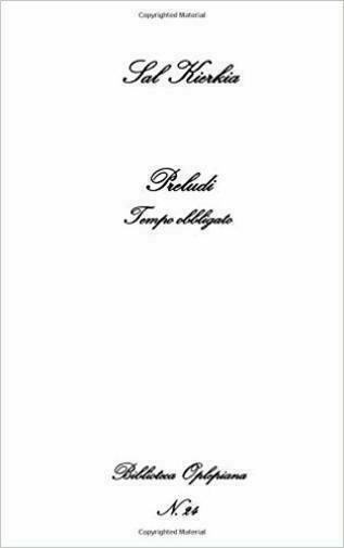 Preludi. Tempo obbligato di Sal Kierkia, 2018, In Riga Edizioni