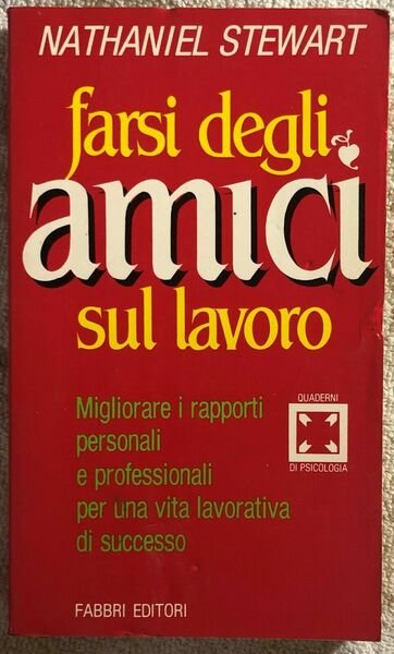 Farsi degli amici sul lavoro di Nathaniel Stewart, 1986, Fabbri … | Immagine principale