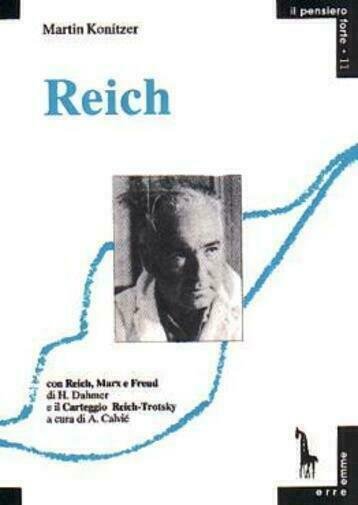 Wilhelm Reich di Martin Konitzer, 1992, Massari Editore