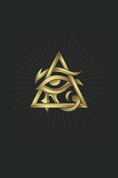 Esoterico Egitto Eye: Egitto Geometria sacra Occultismo Gifts Notebook foderato