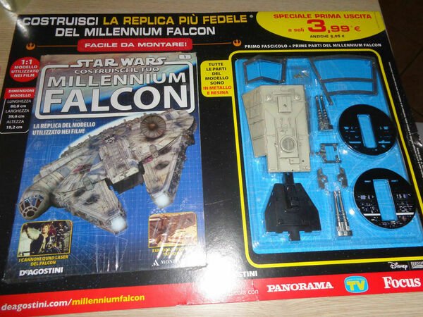 USCITA N°1 STAR WARS COSTRUISCI IL TUO MILLENNIUM FALCON FASCICOLO …