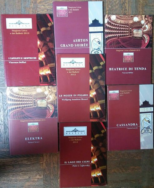 Lotto Stagione Lirica e dei Balletti teatro Massimo Bellini-AA.VV.- R | Immagine principale