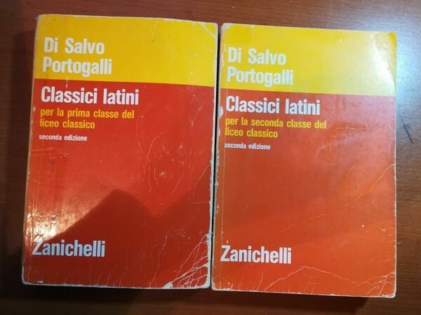 Classici Latini 2 vol. - Di salvo,Portogalli - Zanichelli - 1981- M