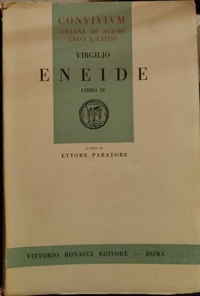 VIRGILIO:ENEIDE - PARATORE, BONACCI EDITORE - 1964 - S | Immagine principale