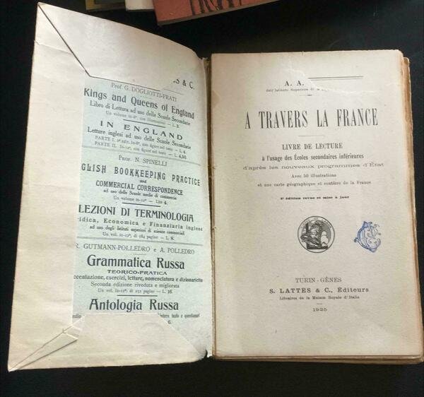 A travers la france - A.a. Pons, 1925, Lattes - … | Immagine principale