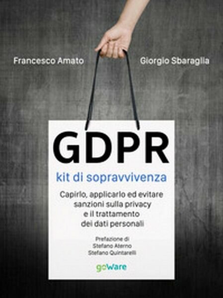 GDPR. Kit di sopravvivenza.Capirlo, applicarlo ed evitare sanzioni sulla privacy