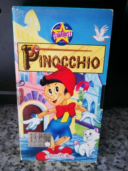 Pinocchio - vhs - Stardust - 1994 - le favole …