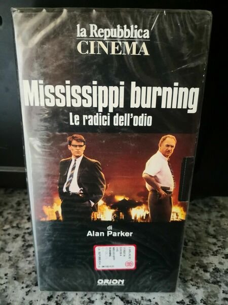 Mississippi Burning Le radici dell'odio VHS - 1988 - La …