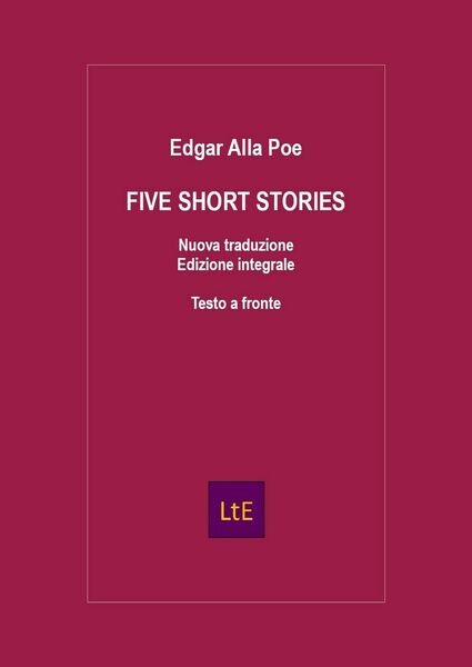 Five short stories di Edgar Allan Poe, 2020, Latorre | Immagine principale