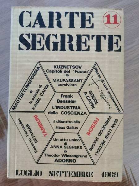 Carte segrete n.11 - AA. VV. - 1969 - AR