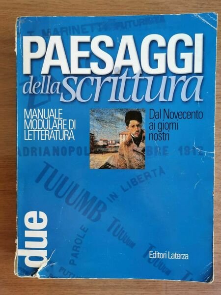 Paesaggi della scrittura - AA. VV. - Laterza editore - … | Immagine principale