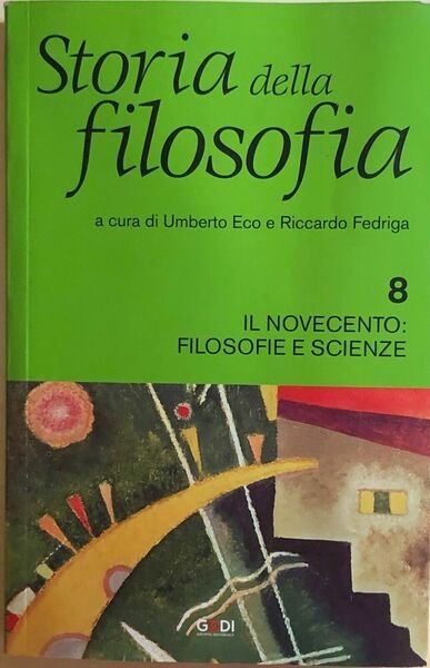 Storia della filosofia 8 di Aa.vv., 2018, Gedi Gruppo Editoriale