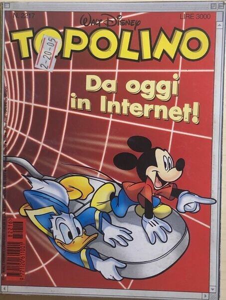 Topolino 2217 di Disney, 1998, Panini