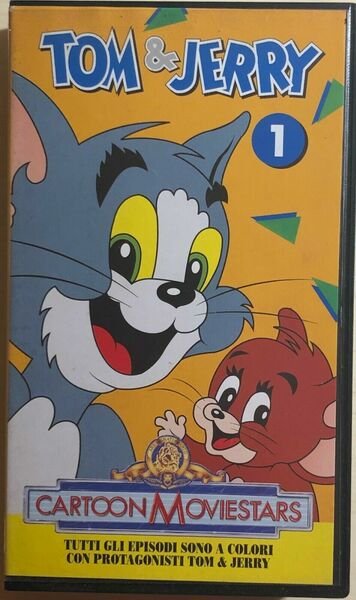 Tom e Jerry n.1 VHS di Warner Bros, 1995, Mgm | Immagine principale
