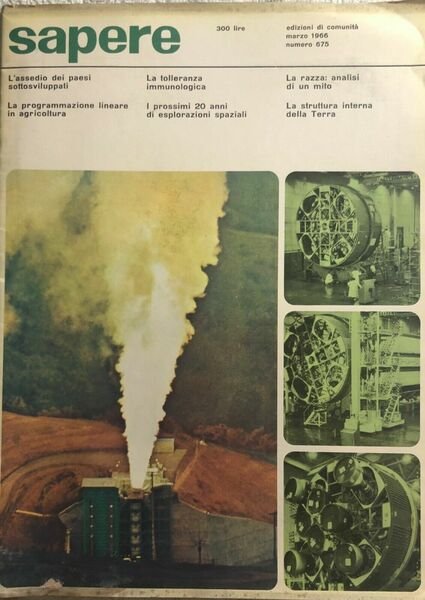 Sapere n.675 di Aa.vv., 1966, Edizioni Di Comunità