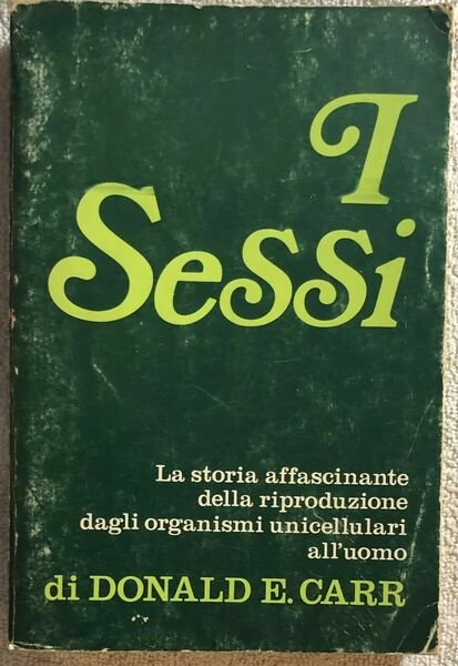 I sessi di Donald E. Carr, 1972, La Meridiana | Immagine principale