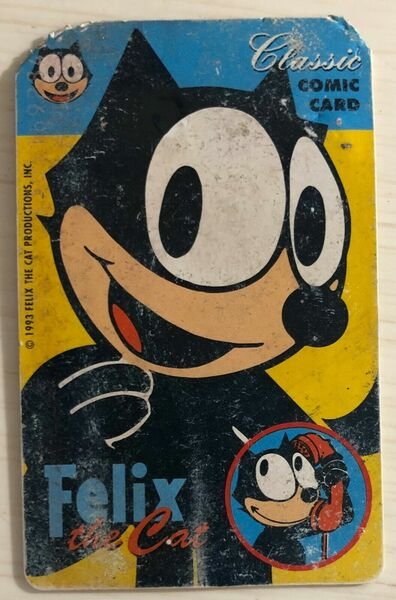 Felix the cat scheda telefonica usata di Aa.vv., 1993, Cat | Immagine principale