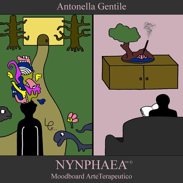 Nynphaea. Moodboard arteterapeutico di Antonella Gentile, 2020, Youcanprint