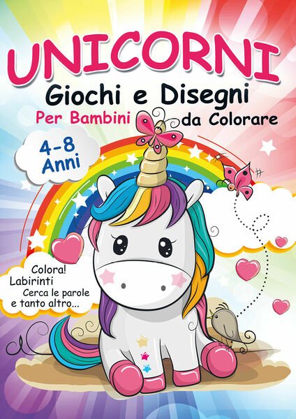 Unicorni, giochi e disegni da colorare per bambini. Mondo a …