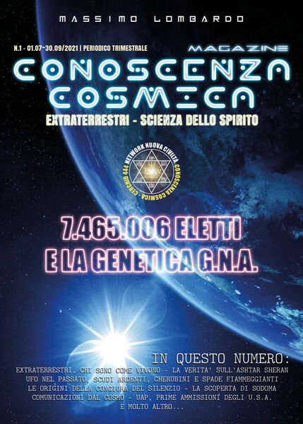 Conoscenza Cosmica Magazine N.1 di Massimo Lombardo, 2021, Youcanprint