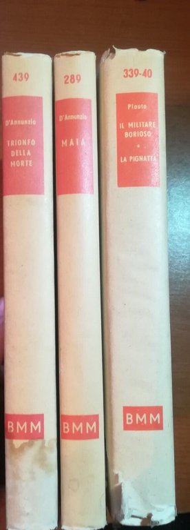 3 Volumi Biblioteca Moderna Mondadori - AA.VV. - Mondadori - … | Immagine Gallery 2