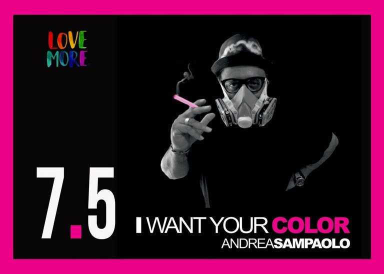 7.5 I Want Your Color di Andrea Sampaolo, 2019, Youcanprint