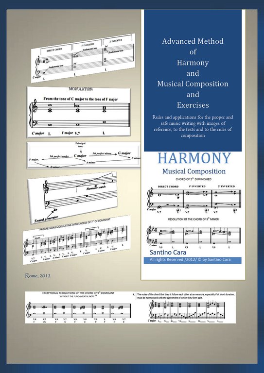 Advanced Method of Harmony and Musical Composition and Exercises di …