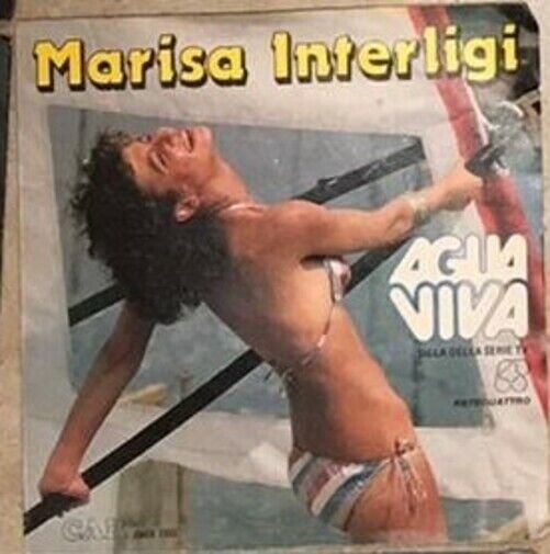 Agua Viva VINILE 45 GIRI di Marisa Interligi, 1983, Car