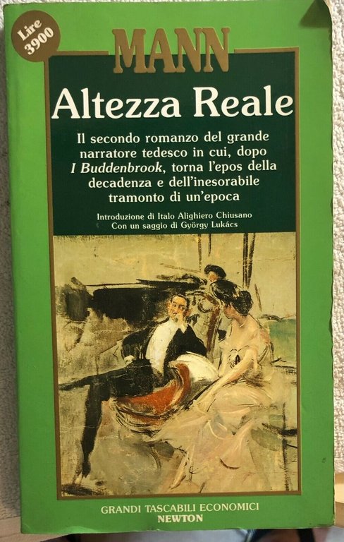 Altezza Reale di Thomas Mann, 1993, Newton Compton Editori | Immagine Gallery 2