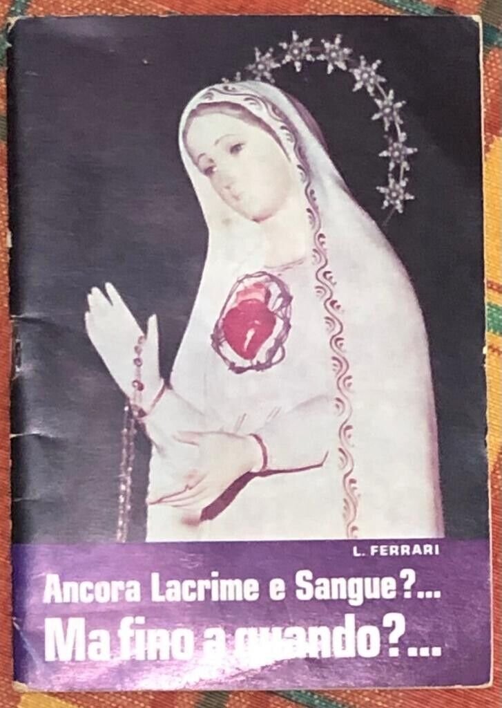 Ancora Lacrime e Sangue?. Ma fino a quando?. di L. …