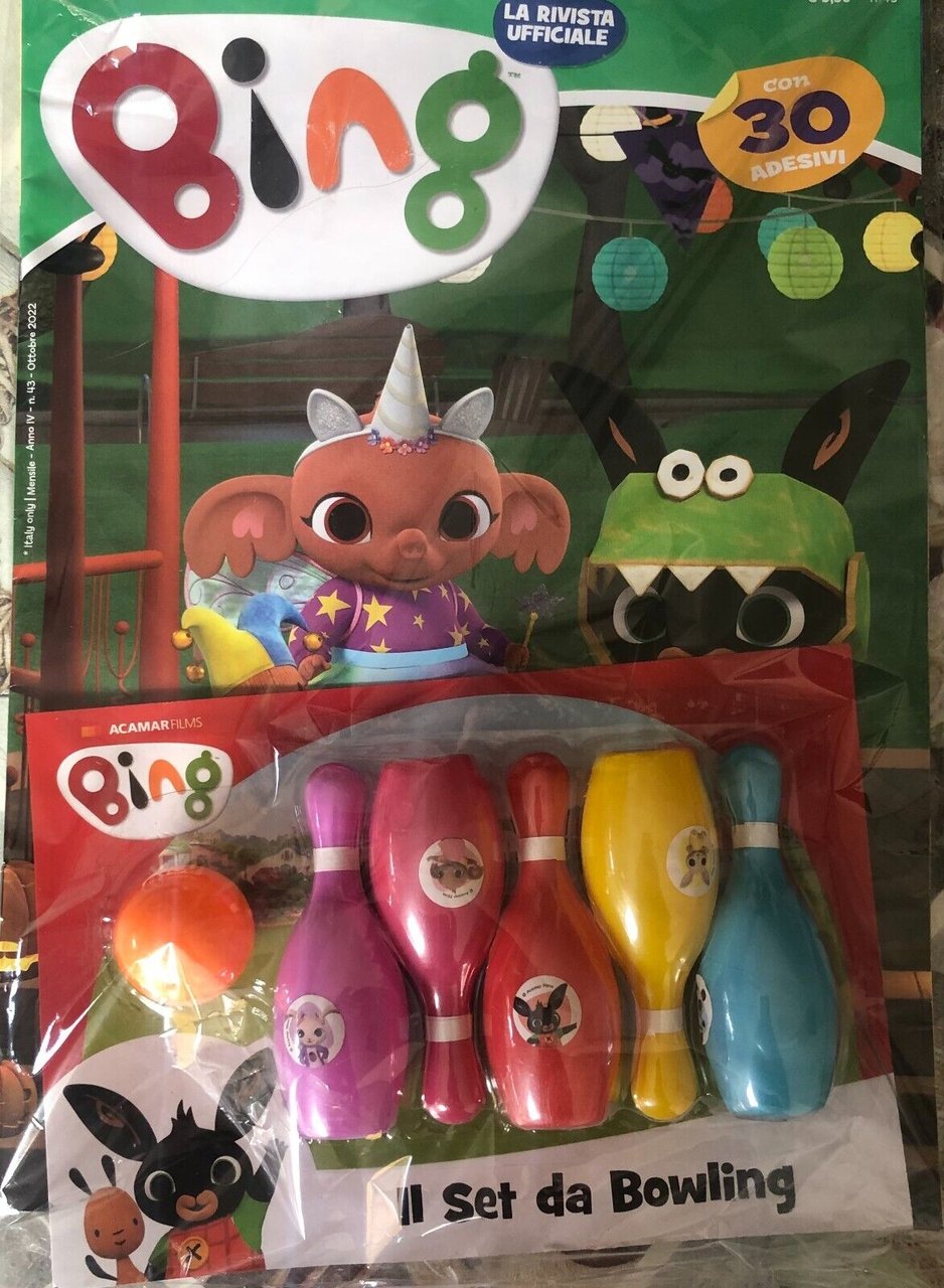Bing - La rivista ufficiale n. 43+Bowling set di Bing, … | Immagine principale