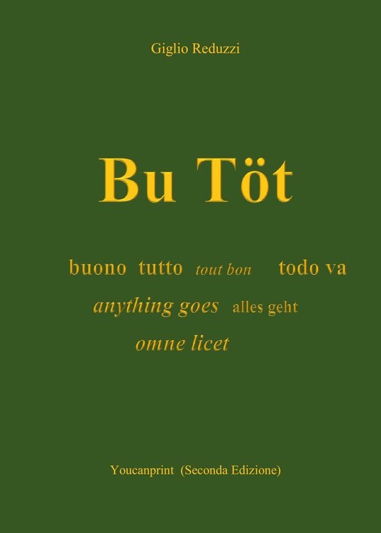 Bu Tot di Giglio Reduzzi, 2017, Youcanprint