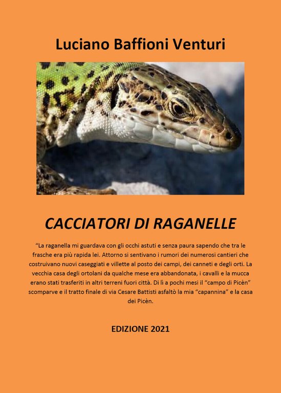 Cacciatori di raganelle di Luciano Baffioni Venturi, 2021, Youcanprint | Immagine Gallery 2