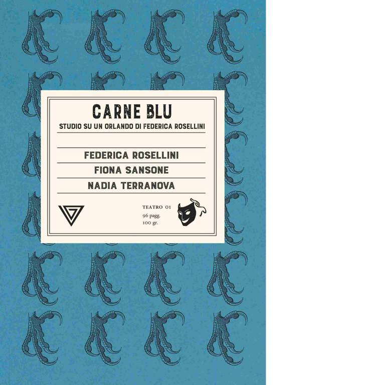 Carne blu. Studio su «Un Orlando» - Federica Rosellini - Perrone, 2021