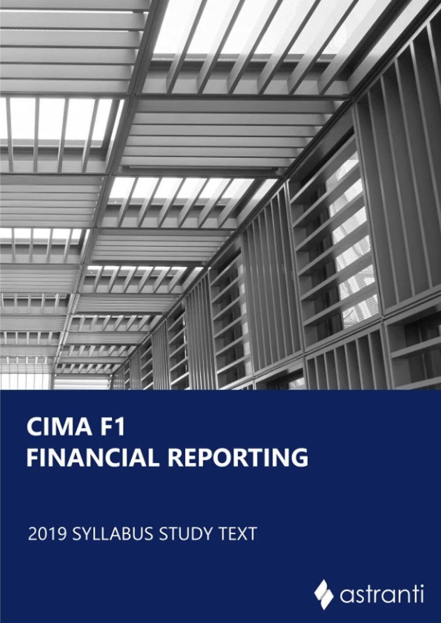 CIMA F1 Financial Reporting Study Text di Astranti, 2021, Indipendently … | Immagine principale