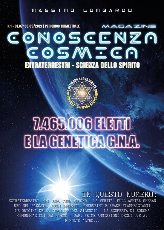Conoscenza Cosmica Magazine N.1 di Massimo Lombardo, 2021, Youcanprint