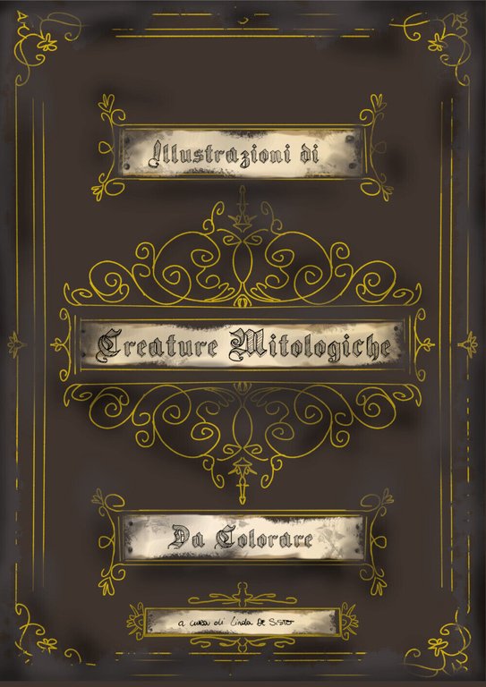 Creature mitologiche da colorare di Linda De Sisto, 2021, Youcanprint