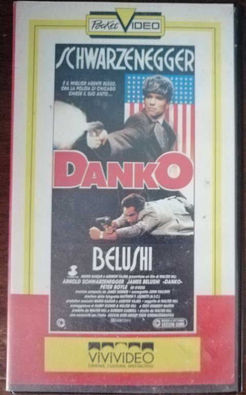 Danko - Schwarzenegger - Vivivideo, 1987 - VHS - A | Immagine Gallery 2