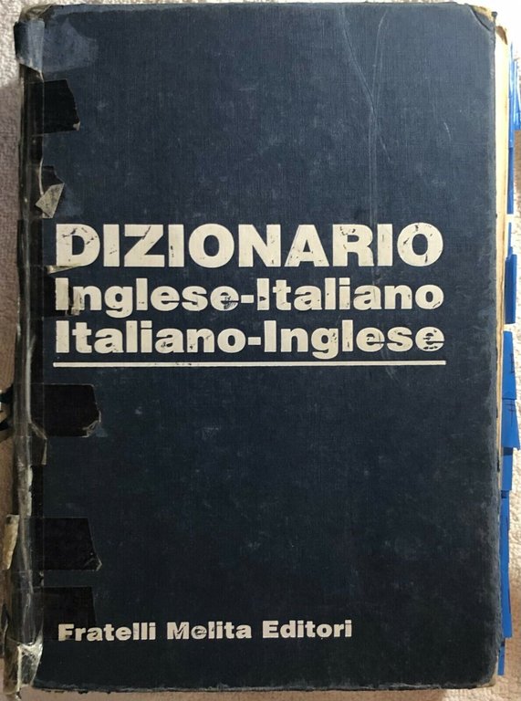 Dizionario Inglese-Italiano Italiano-Inglese di Geoffrey Hutchings, 1989, Frat