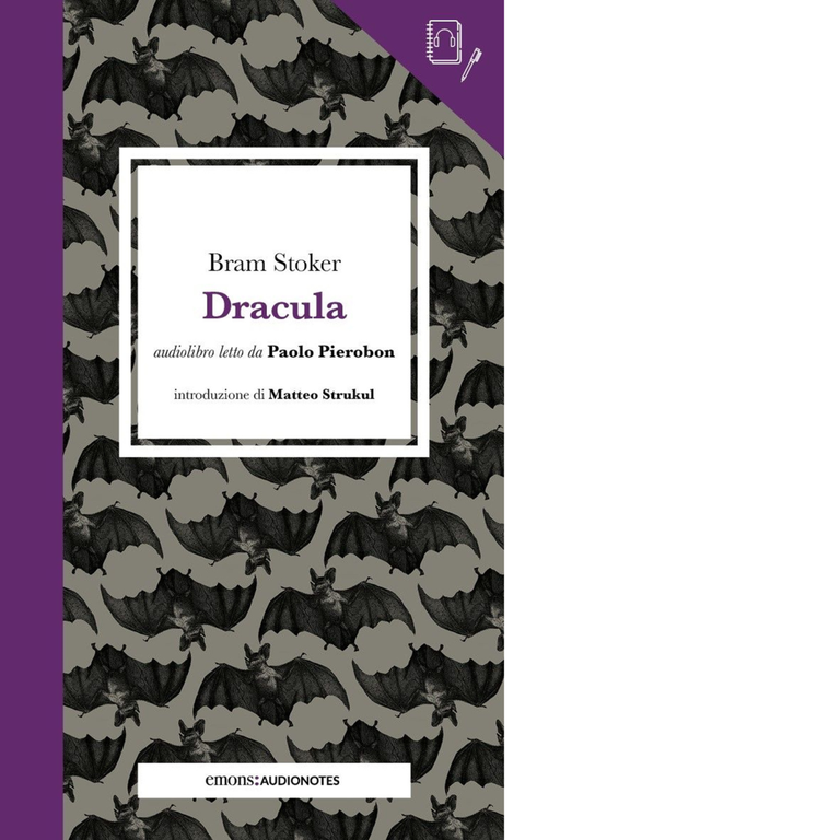 DRACULA LETTO DA PAOLO PIEROBON. AUDIONOTES di Stoker Bram - Emons, 2022